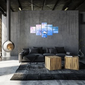 Obraz - Magiczne jezioro (125x70 cm)
