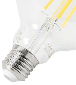 Zestaw 5 żarówek LED E27 G95 przezroczyste 2,2W 470lm 2700K