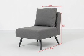 Doppler MELIA LIKA-TEX® ogrodowy zestaw wypoczynkowy szary