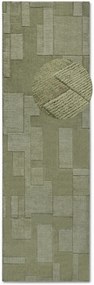 Dywan wełniany Villeroy &amp; Boch Wilhelmine zielony 80 cm x 250 cm