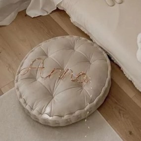 Pikowany puf paryski w różnych kolorach