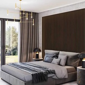 Lamele ażurowe 8 szt. orzech L9-B92