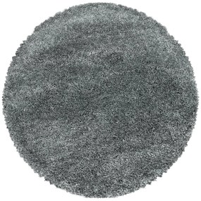 Szary okrągły dywan ø 80 cm Fluffy – Ayyildiz Carpets