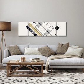 Obraz - Kształty geometryczne N⁰6 (170x50 cm)