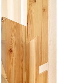 Wieszak z litego drewna sosnowego w naturalnym kolorze 60x186 cm Keeper – Karup Design