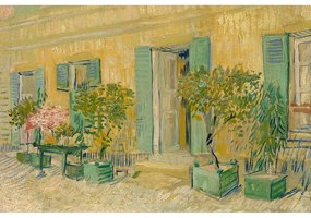 Obraz – reprodukcja 90x60 cm Exterior of a Restaurant in Asnières, Vincent van Gogh – Fedkolor