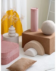 Brązowy sztruksowy piankowy plac zabaw 3 szt. wysokość 37 cm 75x49 cm Rainbow Montessori – Wigiwama