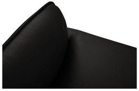 Czarna skórzana sofa Windsor &amp; Co Sofas Neso, 235x90 cm