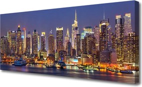 Obraz canvas Panorama Nowoczesnej Metropolii
