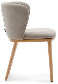 Jasnobrązowe krzesło Ciselia – Kave Home