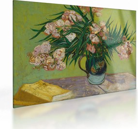 Obraz na szkle - Vincent van Gogh, Oleanders, reprodukcje (70x50 cm)