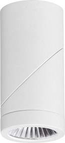 7-watowa, regulowana, cylindryczna lampa ścienna LED - trójkolorowa, biała