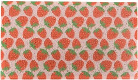 Wycieraczka z PVC 40x70 cm Pink Strawberry – Artsy Doormats