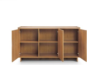Komoda ZENITH 147 cm do Salonu Sypialni Brązowy
