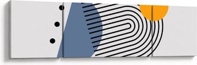 Obraz - Minimalistyczna abstrakcja N⁰2 (170x50 cm)