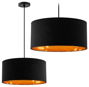 Lampa Wisząca  44cm APP621-1CP Czarna