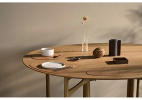 Mata stołowa ze skóry ekologicznej 37x44 cm Curve L Nupo – LIND DNA