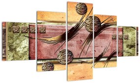 Abstrakcyjny obraz (125x70 cm)