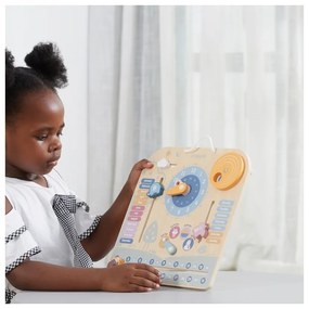Viga polarb drewniany kalendarz i zegar montessori