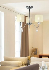 Lampa wisząca w stylu glamour - D228 Risan 4X