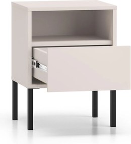 Szafka nocna Harmona 40 cm z szufladą - kaszmir