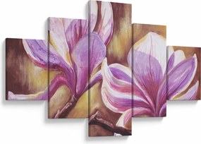 Obraz - Kwiaty magnolii (125x70 cm)