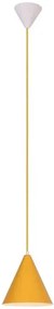 Żółta lampa wisząca stożek - V014 M0-P53