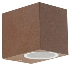 Industrialna lampa ścienna rdzawo-brązowa IP44 - Baleno