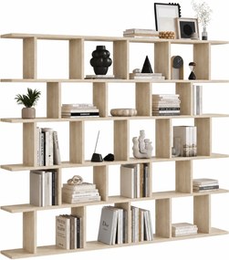 Regał biblioteczka do salonu nowoczesnego dąb sonoma K8-G50