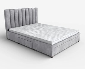 Łóżko kontynentalne z szufladami Grace 140 Halmar