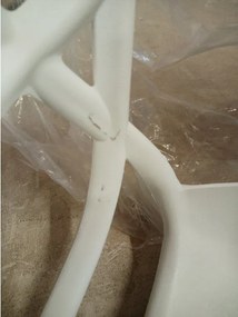 Promocja Białe krzesło plastikowe KATO II. jakość