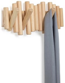 Wieszak ścienny z drewna sosnowego Picket – Umbra