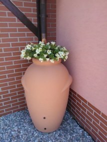 Beczka na deszczówkę Garden Amfora terakota