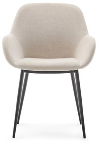 Kremowe krzesło Konna – Kave Home