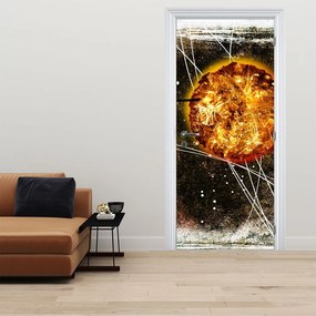 Fototapeta na drzwi - Malarstwo z epoki starożytnej (95x205cm)