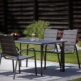 Stół ogrodowy 160 x 90 Solar antracytowy PATIO