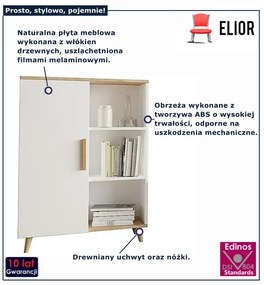 Komoda stojąca na nóżkach - C7-W82