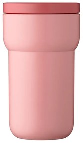 Różowy kubek podróżny Mepal Ellipse, 275 ml