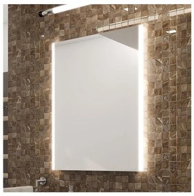NIMCO ZP 11001 - Podświetlane lustro łazienkowe LED 6500K 70x50 cm IP44