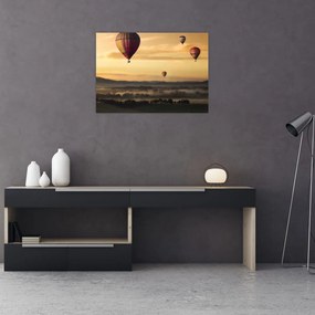 Obraz - latające balony (70x50 cm)