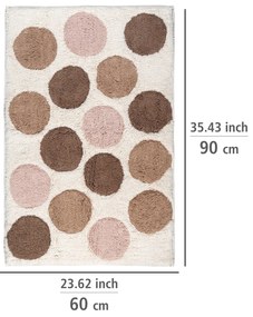 Dywanik łazienkowy z organicznej bawełny, 60 x 90 cm, WENKO