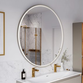 Lustro łazienkowe LED BELDIVO okrągłe - 120 cm