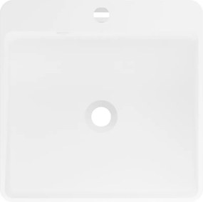 Mexen Neva umywalka wolnostojąca z konglomeratu 45 x 45 cm, biała mat - 26614500