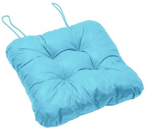 Poduszka na krzesło Delikatny lazur