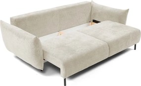 Sofa ADEL z funkcja spania i pojemnikiem ECRU OVER THE HORIZON 03