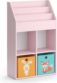 Półka dla dzieci różowy 72x31.2x114.2 luigi