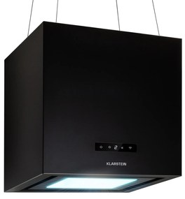 Klarstein Kronleuchter Smart 40cm 498.9 m³/h Okap Wyspowy Czarny