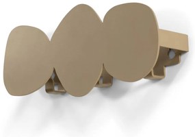 Beżowy metalowy wieszak ścienny Tumulo – Spinder Design