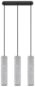 Industrialna lampa wisząca betonowa - 5X EX573 S7-C52