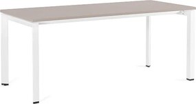 Stół konferencyjny Pason Manager Desk 180x80 cm beżowy/biały